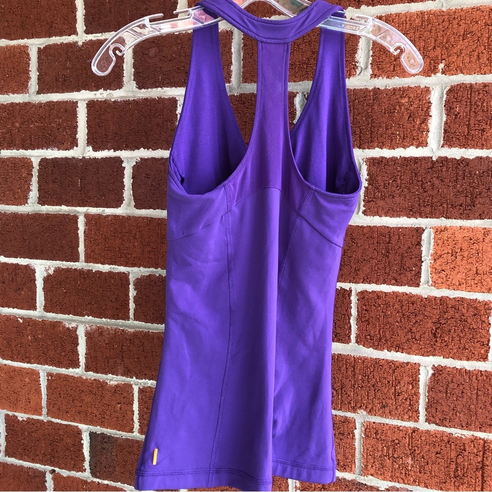 Lucy Racerback Top Royal Purple Size S —#025 - Picture 6 of 9